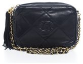 Thumbnail for your product : Chanel Pre-Owned Lambskin Tassel Vintage Camera Bag