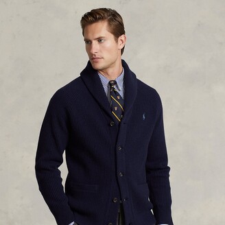 Men Shawl Collar Sweater Ralph Lauren | ShopStyle