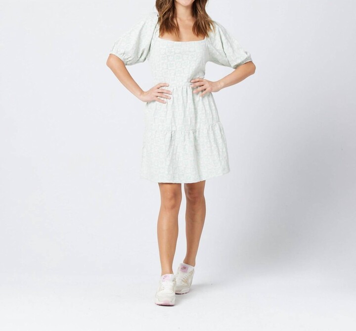 Known Supply Women's Bowen Dress In Mint Floral