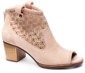 peep toe booties macys