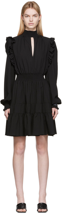Versace Black Zip Front Women's Dresses | ShopStyle