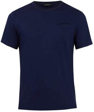 Ermenegildo Zegna Crew-neck cotton pocket T-shirt