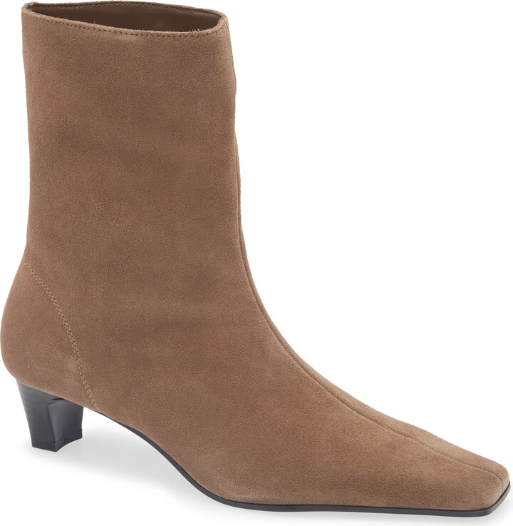 MANGO Collin Kitten Heel Ankle Bootie