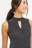 Thumbnail for your product : Oasis GLITTER HIGH NECK TOP [span class="variation_color_heading"]- Silver[/span]
