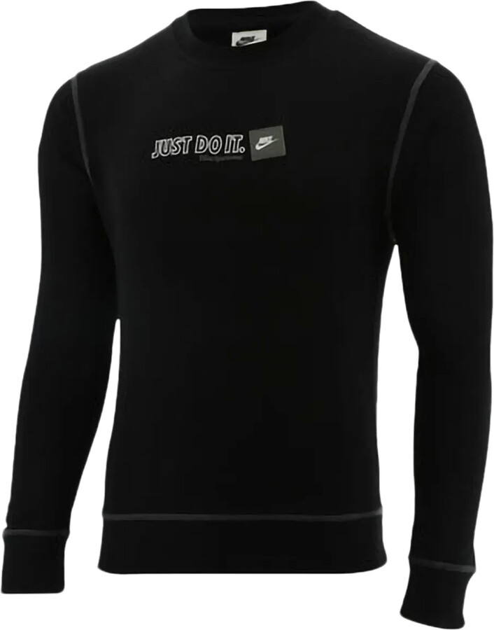 Just Do It "Black/White" sweatshirt