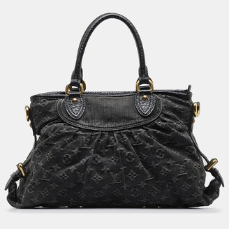 Louis Vuitton Black Monogram Denim XS Bag at 1stDibs  louis vuitton black denim  bag, denim lv bag, black denim louis vuitton bag