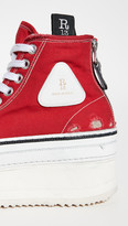 Thumbnail for your product : R 13 Platform High Top Sneakers