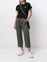 Thumbnail for your product : Izzue Cropped Straight-Leg Trousers