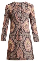 Thumbnail for your product : Isabel Marant Xisia Floral-print Lace-up Blouse - Pink Multi