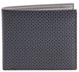 Thumbnail for your product : Ferragamo blue gancio embossed leather bi-fold wallet