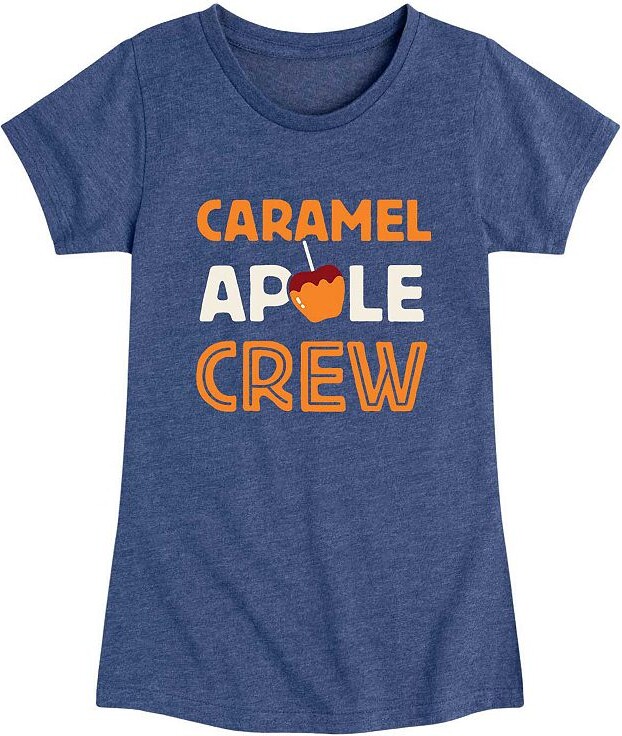 Licensed Character Girls 7-16 Fall Caramel Apple Crew Graphic Tee