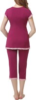 Thumbnail for your product : Kimi and Kai Cindy Nursing/Maternity Pajamas