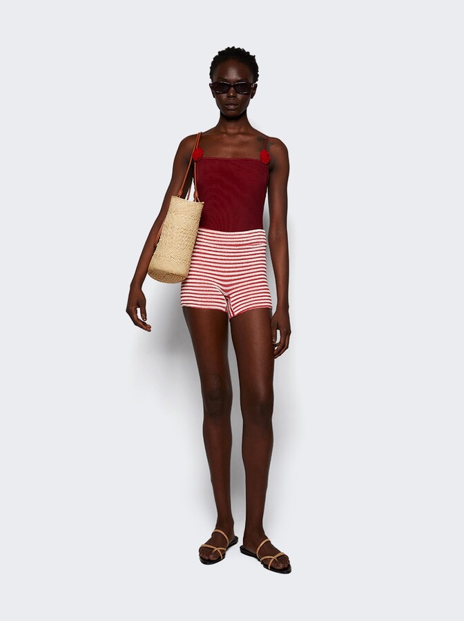 OsÃ©ree Rose Maillot Swimsuit Merlot Red