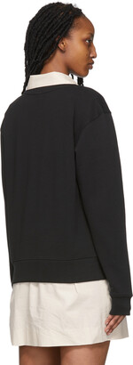 トップス Dries Van Noten Haro Sweatshirt Black Dries Van Noten Black Haro Sweatshirt Dries Van Noten