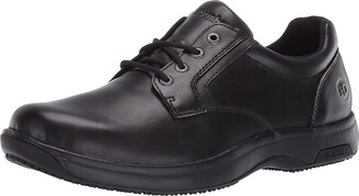 Dunham 8000 Service Plaintoe (Black) Men's Shoes