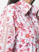 Thumbnail for your product : Patou Floral-Print Long-Sleeved Shirt