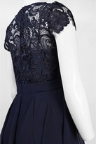 Thumbnail for your product : Decode 1.8 Illusion Flutter Chiffon Dress 183167