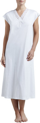 Hanro Moments Cap-Sleeve Gown