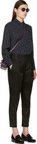 Thumbnail for your product : Rag and Bone 3856 Rag & Bone Black Printed Silk Jo Anne Button-Up Shirt