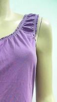 Thumbnail for your product : Merona NEW Womens S Cotton Cami Tank Top Pull Over Scoop Neck Ruffle CHOP 2NSCz1