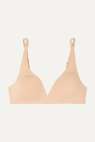 Thumbnail for your product : Hanro Stretch-cotton Jersey Soft-cup Triangle Bra - Neutrals