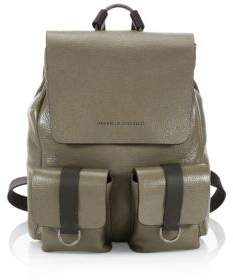 Brunello Cucinelli Glossy Leather Backpack