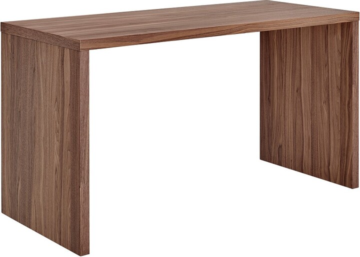 Container Store Abby Desk Walnut