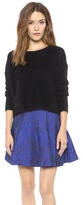 Thumbnail for your product : Alice + Olivia Wallace Boxy Crop Top