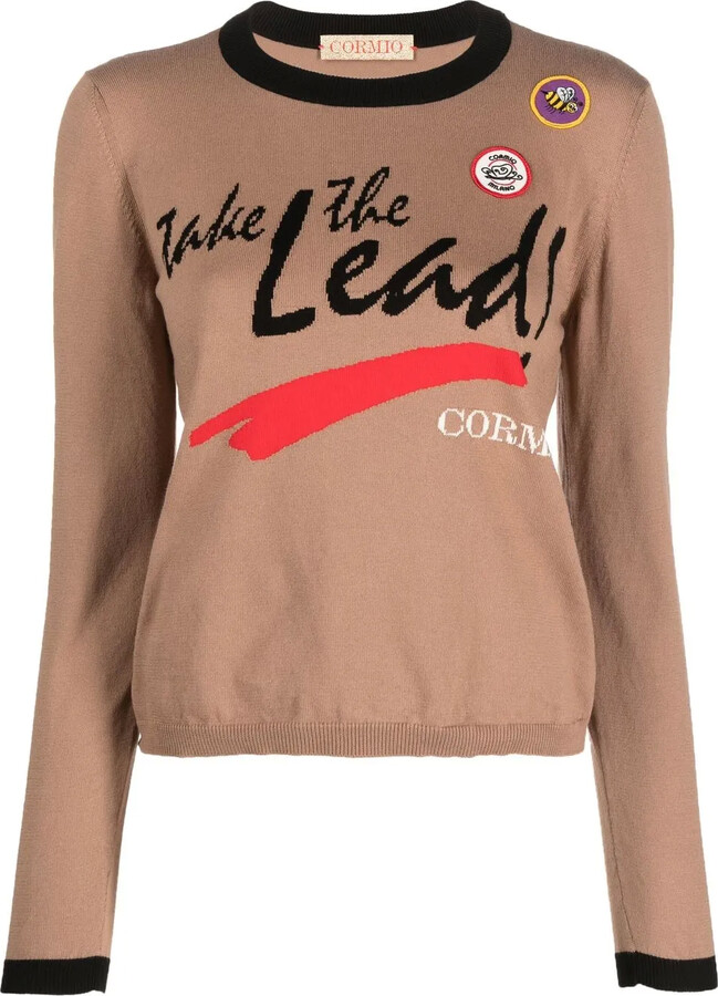 Cormio Take The Lead knitted jumper