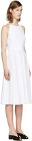 Thumbnail for your product : Rosetta Getty White Poplin Halter Dress