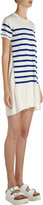 Thumbnail for your product : Sacai Luck Ruched Satin-back Tee Dress