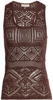 Thumbnail for your product : Emilio Pucci Crochet Tank Top