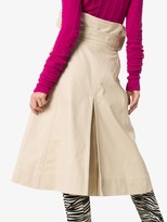 Thumbnail for your product : Jacquemus High Waist Denim Midi Skirt