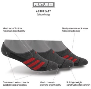 adidas super no show socks mens