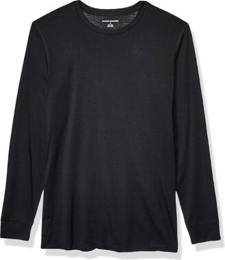 Amazon Essentials Heat Retention Long-sleeve Base Layer Shirt Black S