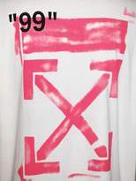 Thumbnail for your product : Off-White Off White Printed Arrow Cotton Jersey T-shirt