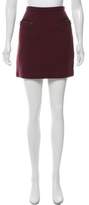 Thumbnail for your product : 3.1 Phillip Lim Wool Zipper Mini Skirt