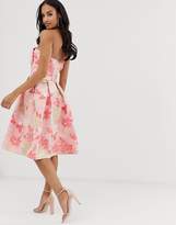 Thumbnail for your product : Naf Naf romantic skater dress with butterfly print