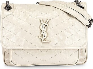 YSL Saint Laurent Niki Leather Crossbody Bag Large – Ladybag
