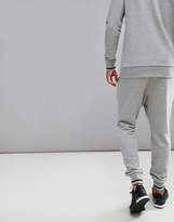Thumbnail for your product : Reebok Training logo joggers in gray cd7021
