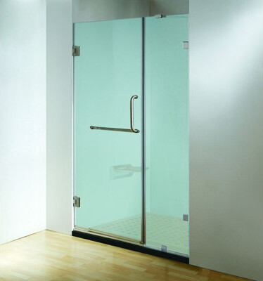 DREAMWERKS 60" W x 79" H Frameless Hinged Shower Door