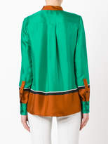 Thumbnail for your product : Diane von Furstenberg colour-block blouse