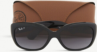 Ray-Ban Rb4101 Jackie rectangle-frame sunglasses