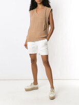 Thumbnail for your product : Handred Reto corduroy stretch-cotton shorts