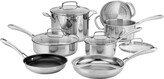 Thumbnail for your product : Cuisinart Classic 11pc Stainless Steel Cookware Set - 83-11N