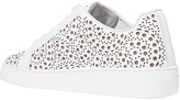Thumbnail for your product : Alaia Laser-cut Leather Sneakers