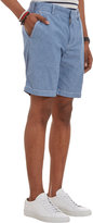 Thumbnail for your product : Barneys New York Chambray Slim Shorts