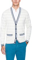 Thumbnail for your product : Shipley & Halmos Laszlo Striped Cotton Cardigan