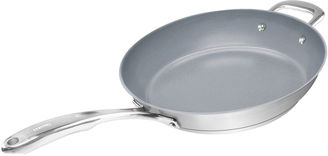 Chantal Induction 21 Steel 11 Fry Pan With Ceramic Nonstick Coating