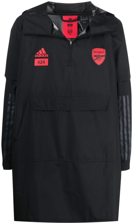 adidas x 424 Arsenal FC raincoat - ShopStyle Overcoats & Trenchcoats